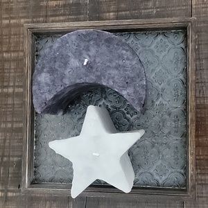 Urban Outfitters celestial pillar candle set